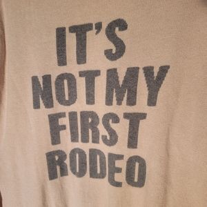 Western Sweater,  Haute Hippie, Not my first rodeo